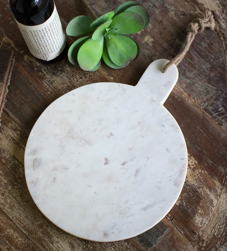 Round Marble Cutting Board