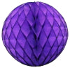 Purple Honeycomb Ball