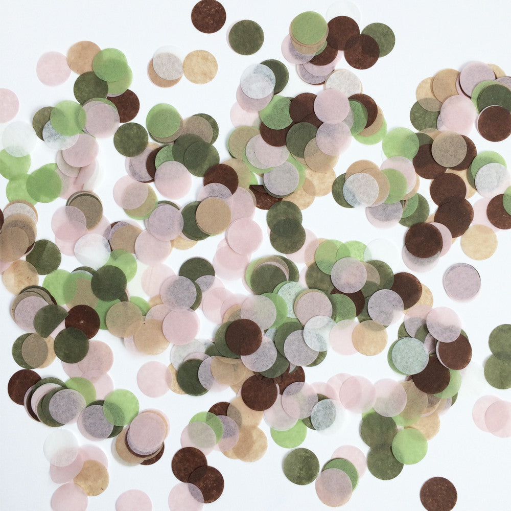 Girl Army Camo Confetti