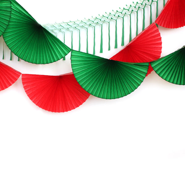 Merry Everything Fan Bunting Garland