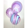 Princess Purple Marble Balloon Bundle