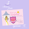 Printable Rapunzel Tangled/Princess Invitation- 3 options