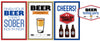 Modern Beer Tasting Party printable Collection- 3 colors available!