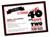 printable THE BIG O 30, 40, 50, 60.... BIRTHDAY invitation (As much fun as two 20 year olds)