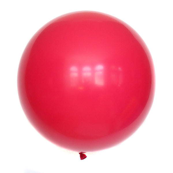 36" Wild Rose Solid Balloon
