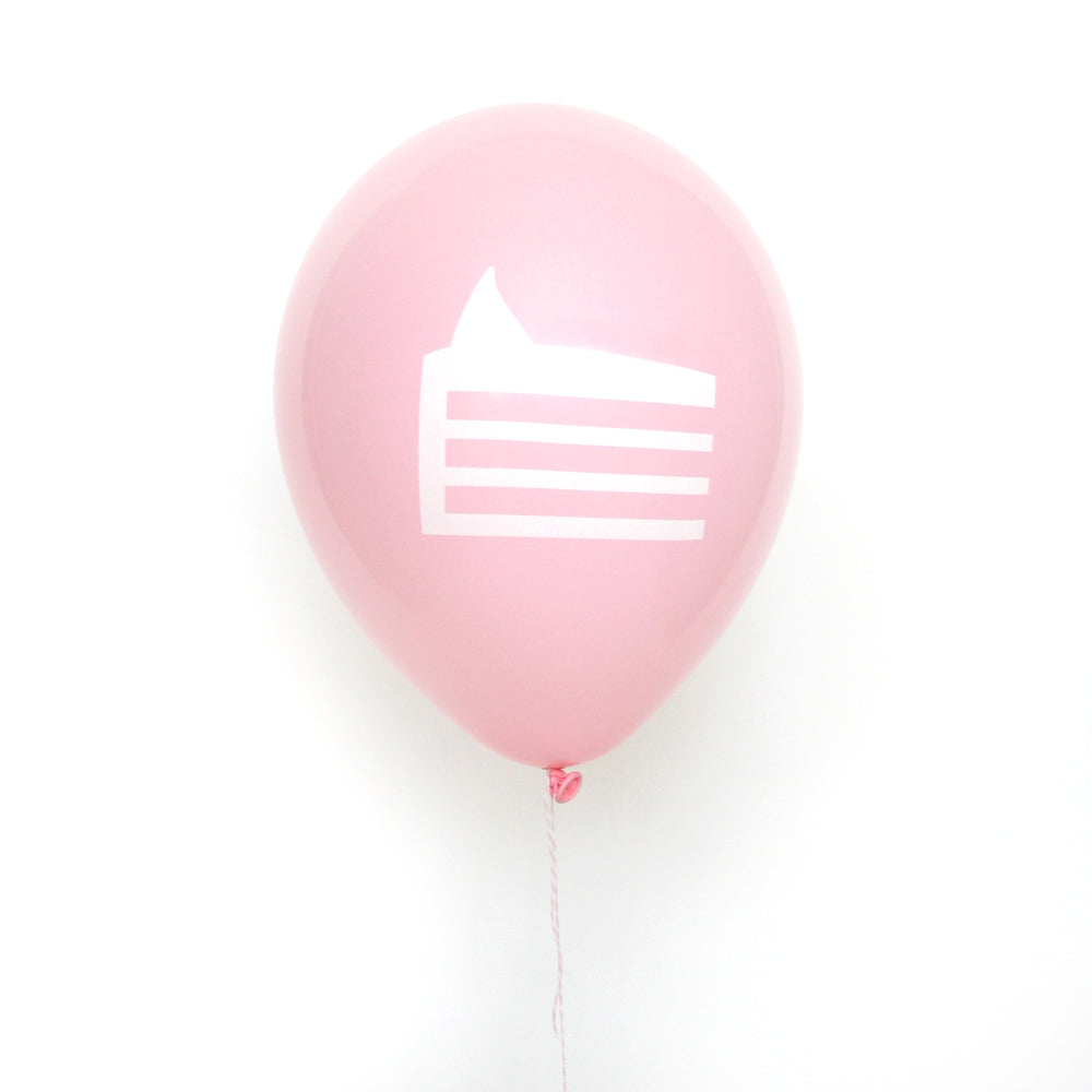 Pink Cake  Balloon Bundle