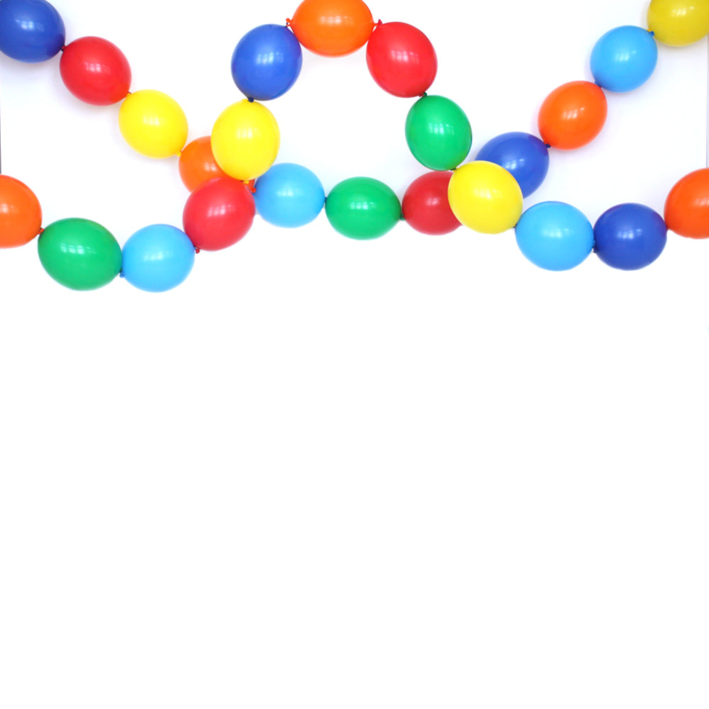 Classic Birthday Link Balloon Garland