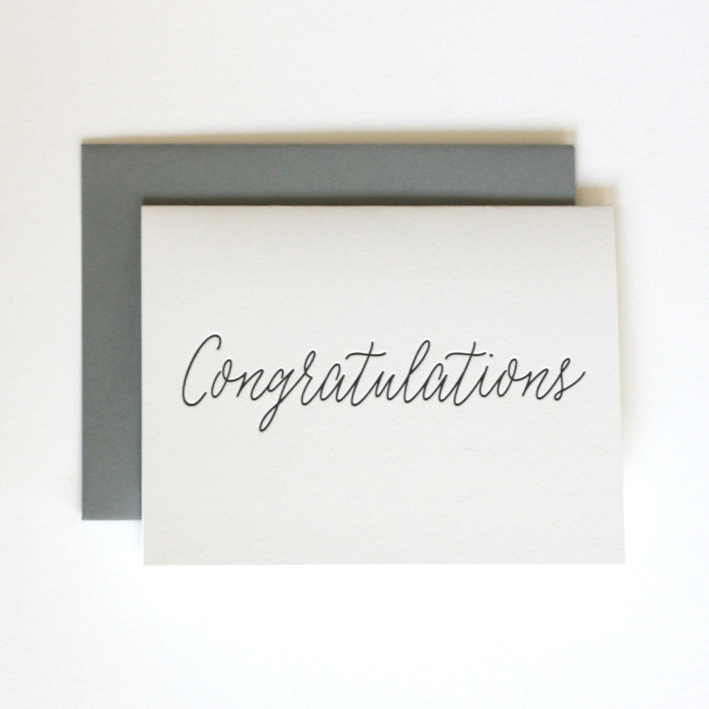 Congratulations card