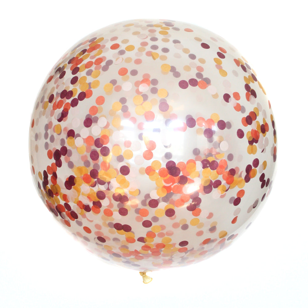 Give Thanks Confetti Balloon