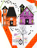 Halloween Glam Haunted House printable invitation- 3 options