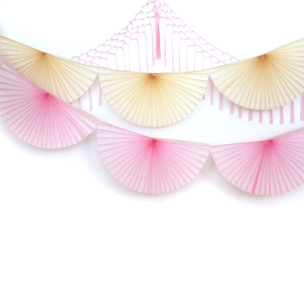 Little Princess Fan Bunting Garland Wants and Wishes