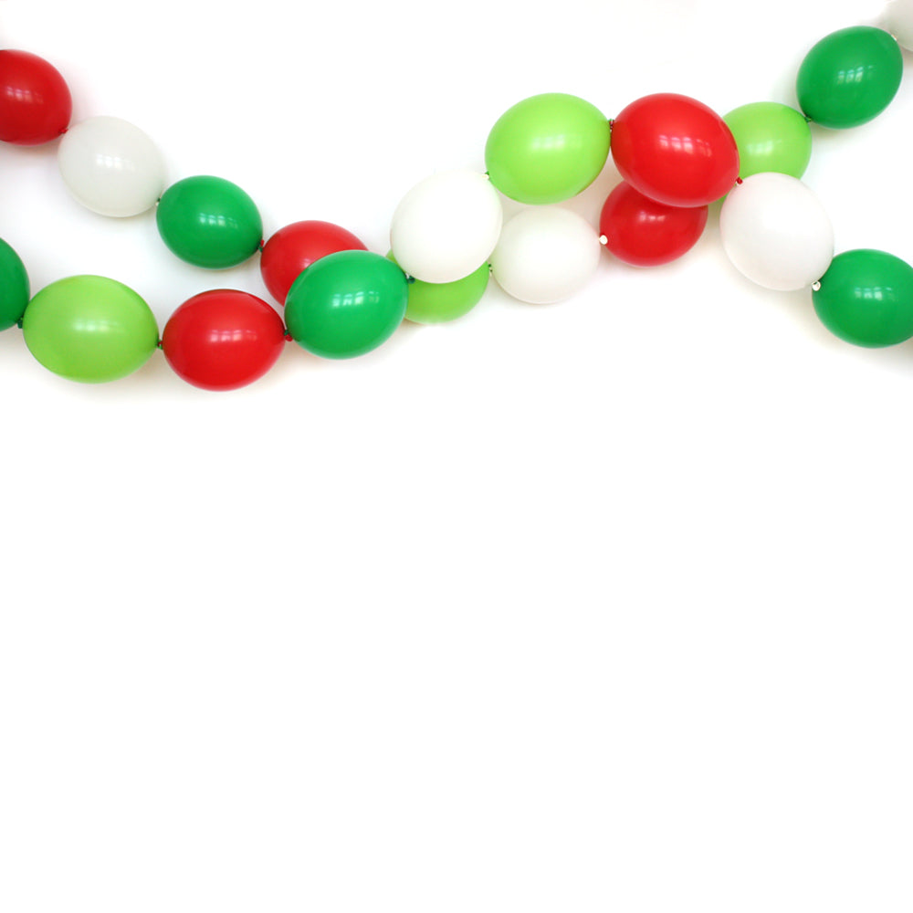 Merry Everything Link Balloon Garland