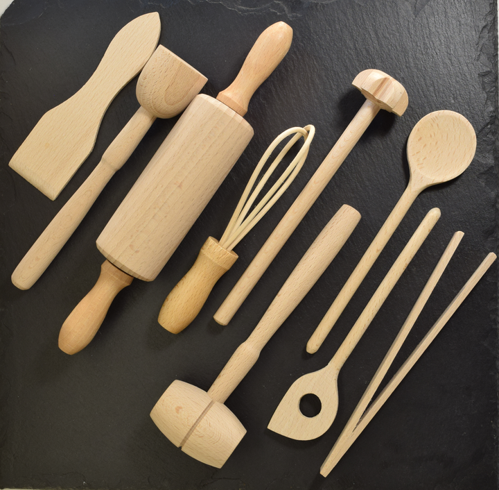 Children's Wooden Kitchen Set