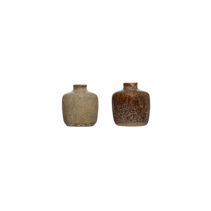 Earthtone Stoneware Vases