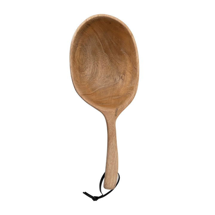 Hand-Carved Mango Wood Scoop