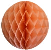 Peach Honeycomb Ball