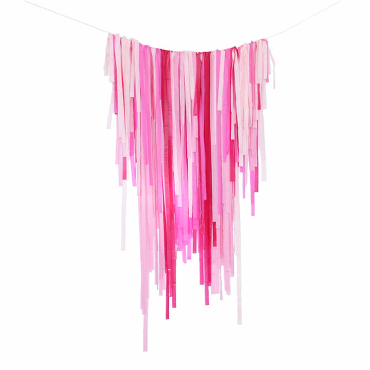 Perfectly Pink Streamer Backdrop Kit