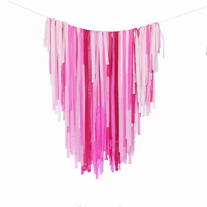 Perfectly Pink Streamer Backdrop Kit