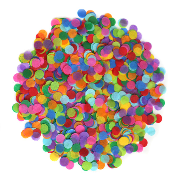 Bright Rainbow Confetti