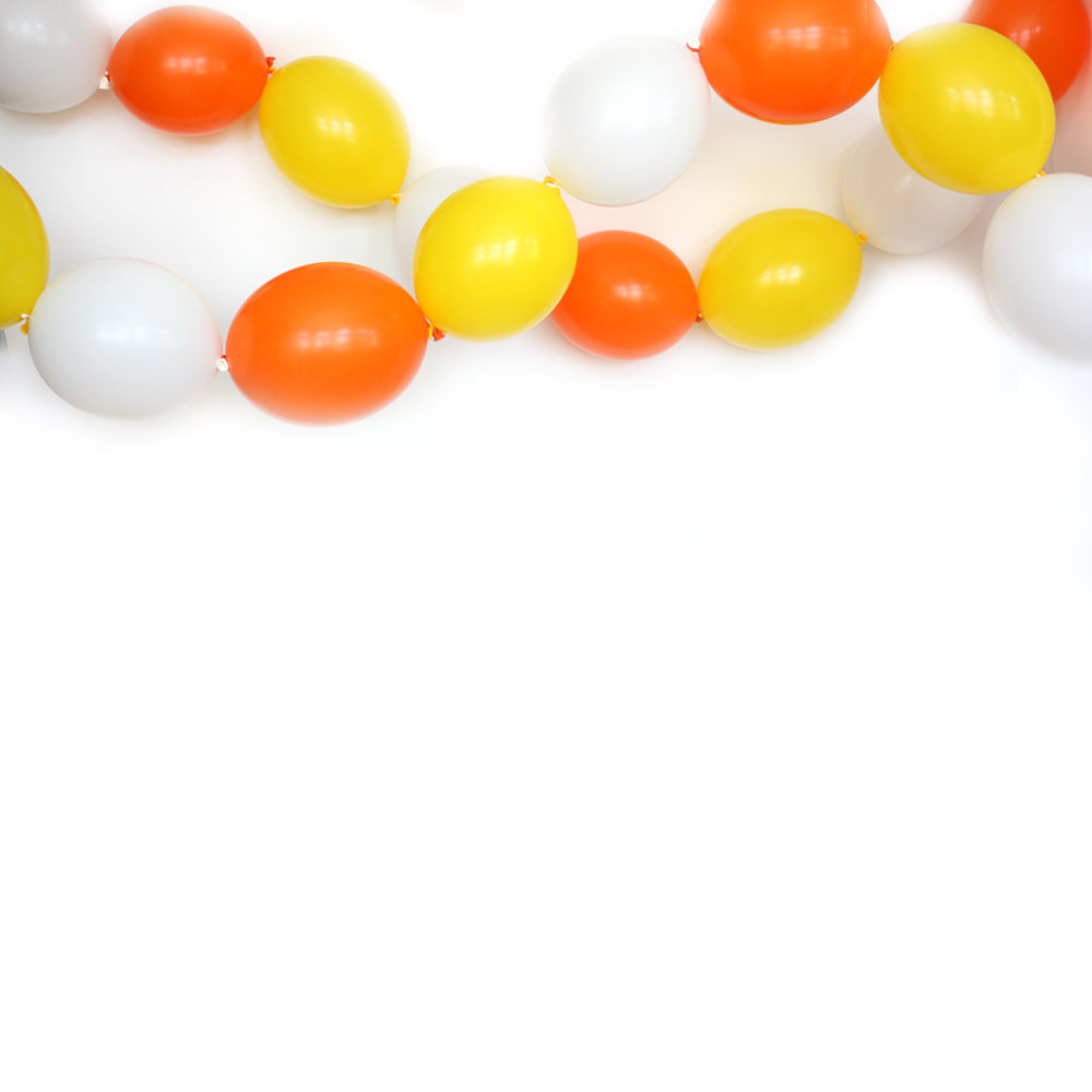 Candy Corn Link Balloon Garland