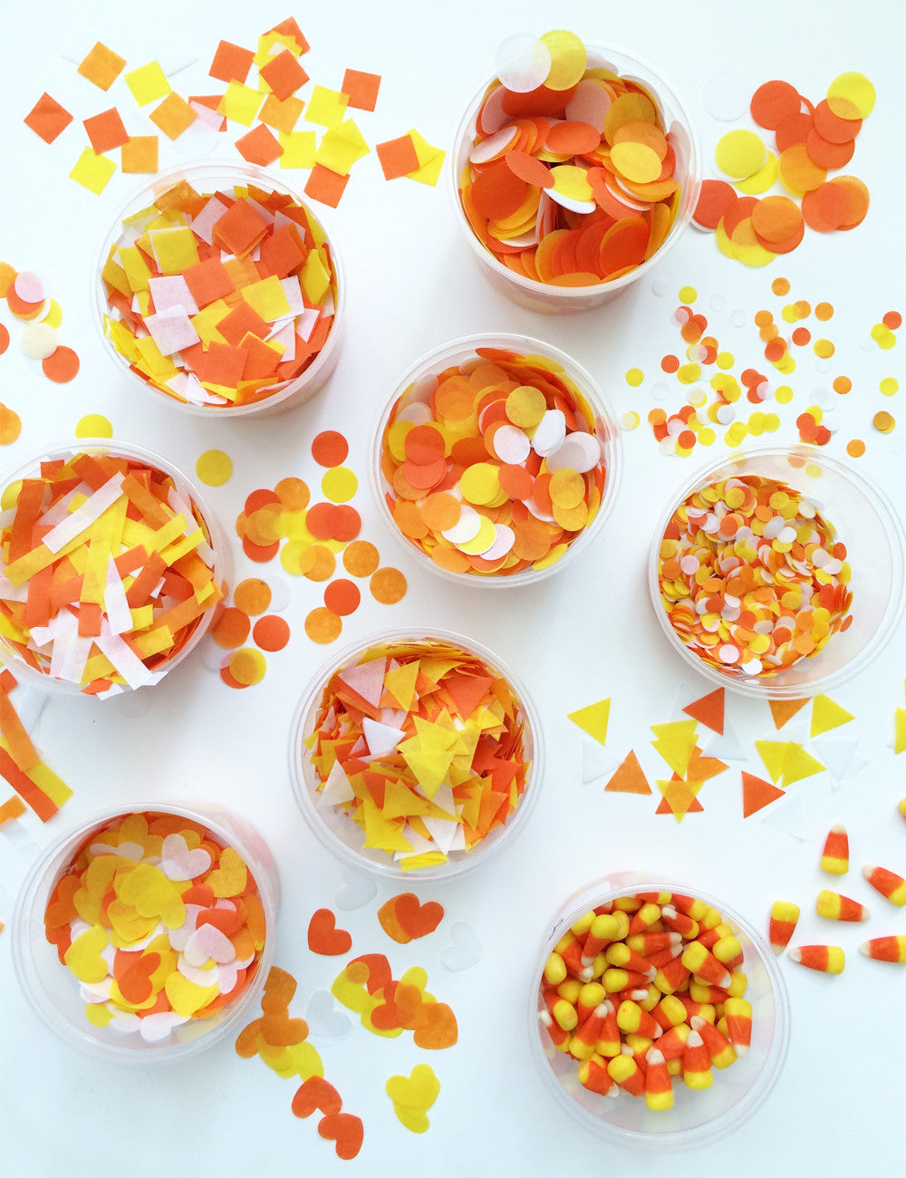 Candy Corn Confetti Balloon