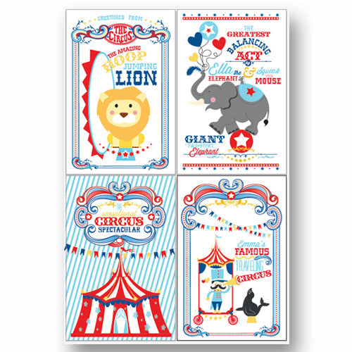 Coordinating printable Circus/ Carnival poster- Enter the Magical World of the Circus Collection