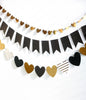 Black and gold dot Banner Kit