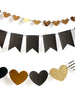 Mini gold Heart Banner Kit