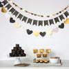 Black and gold dot Banner Kit