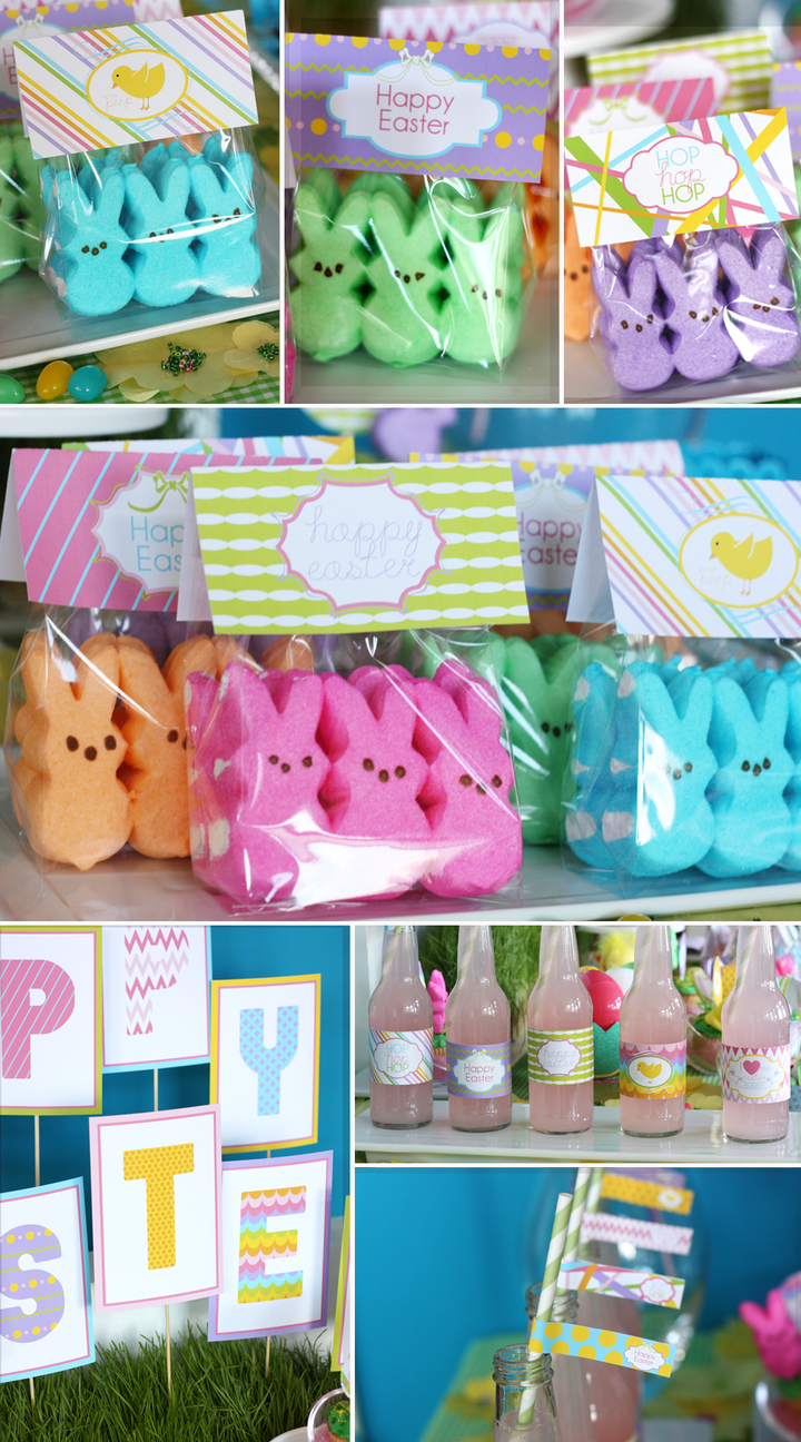 DIY EASTER printable Collection: I heart the Easter Bunny by Wants and Wishes