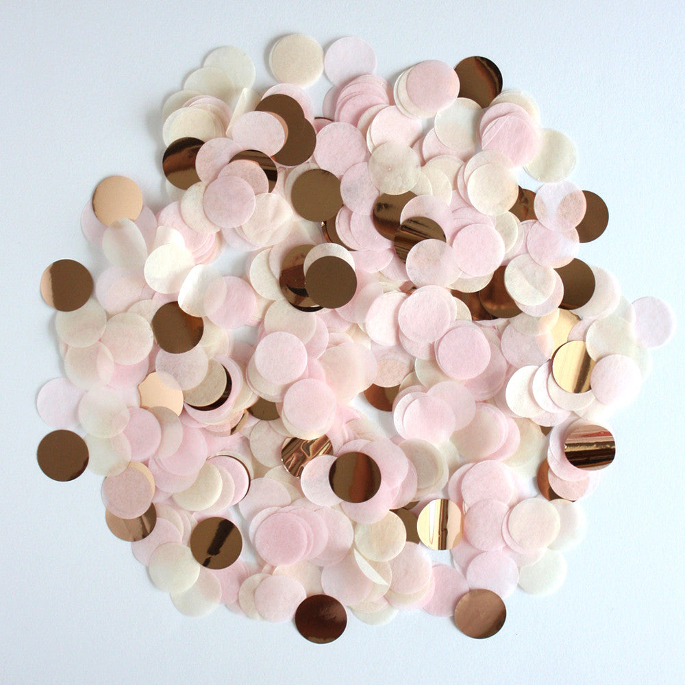 Rose Gold Confetti