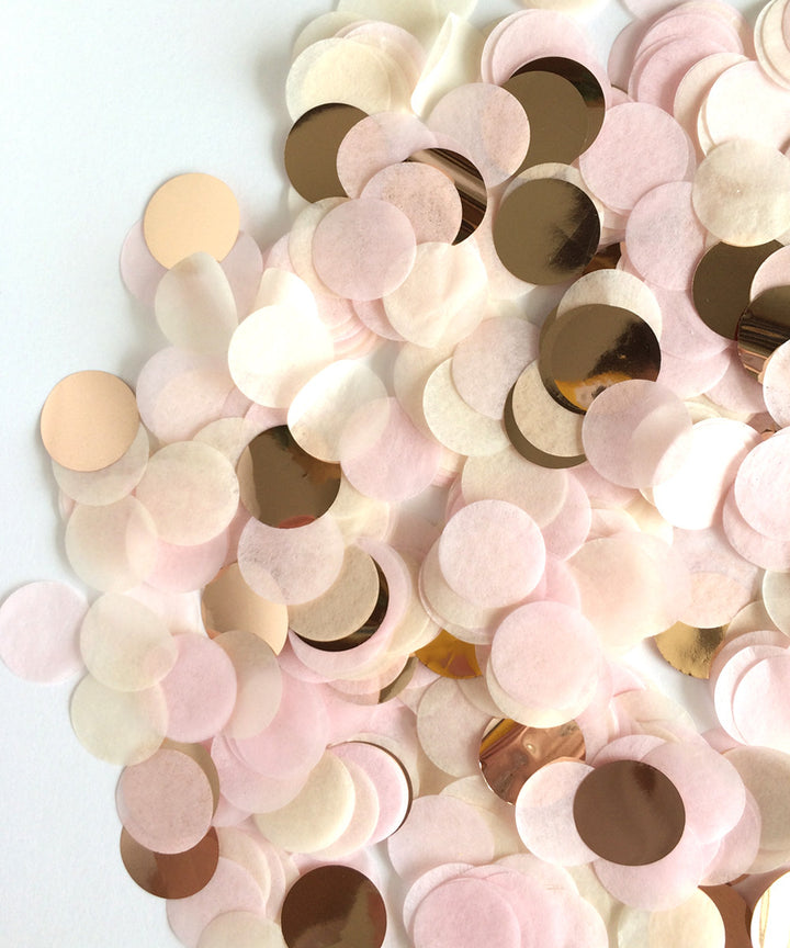 Rose Gold Confetti