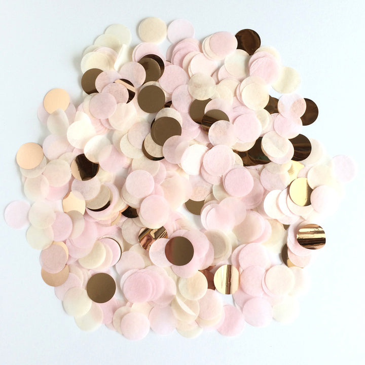 Rose Gold Confetti