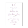 Rustic Monogram Wedding Invitations
