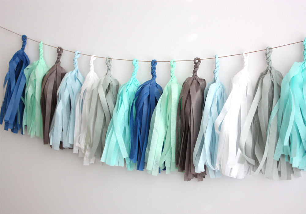 Storm Fringe Tassel Garland Kit or Fully Assembled