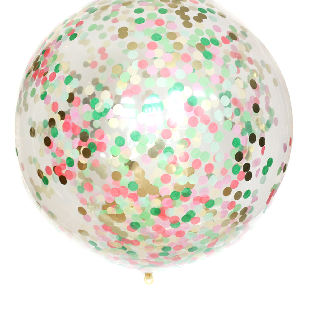 Tropical Confetti Balloon