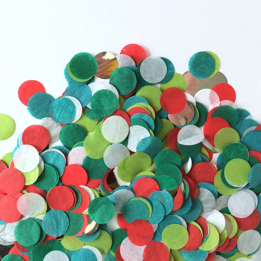 Vintage Christmas Confetti
