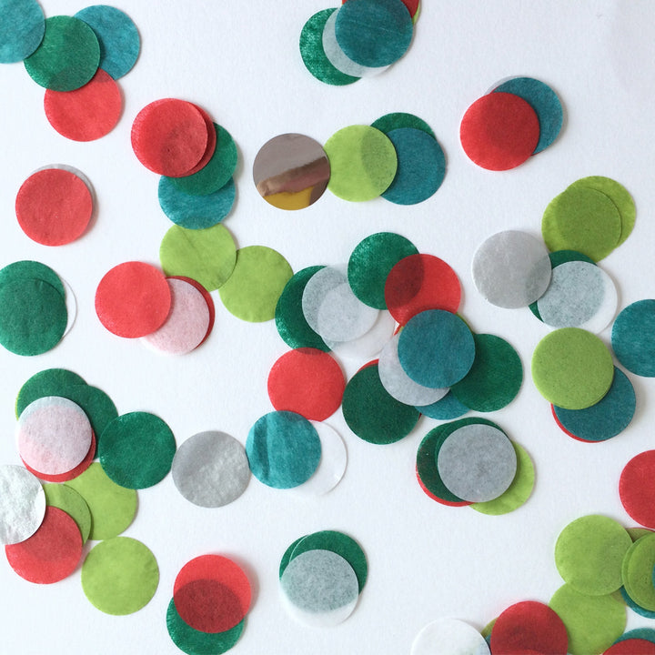 Vintage Christmas Confetti