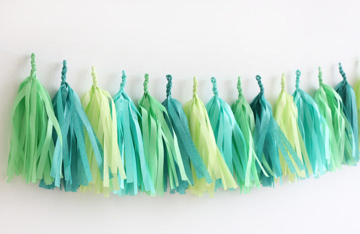 Adventure Fringe Tassel Garland Kit or Fully Assembled