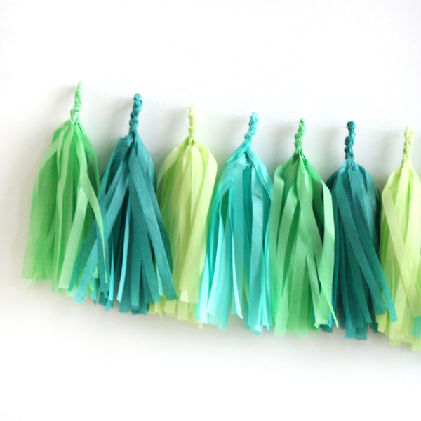 Adventure Fringe Tassel Garland Kit or Fully Assembled