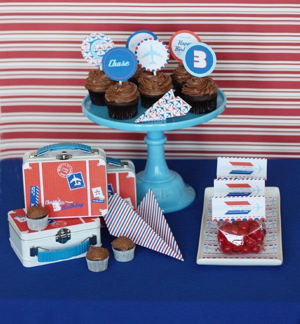 Air Mail Airplane Collection by Wants and Wishes