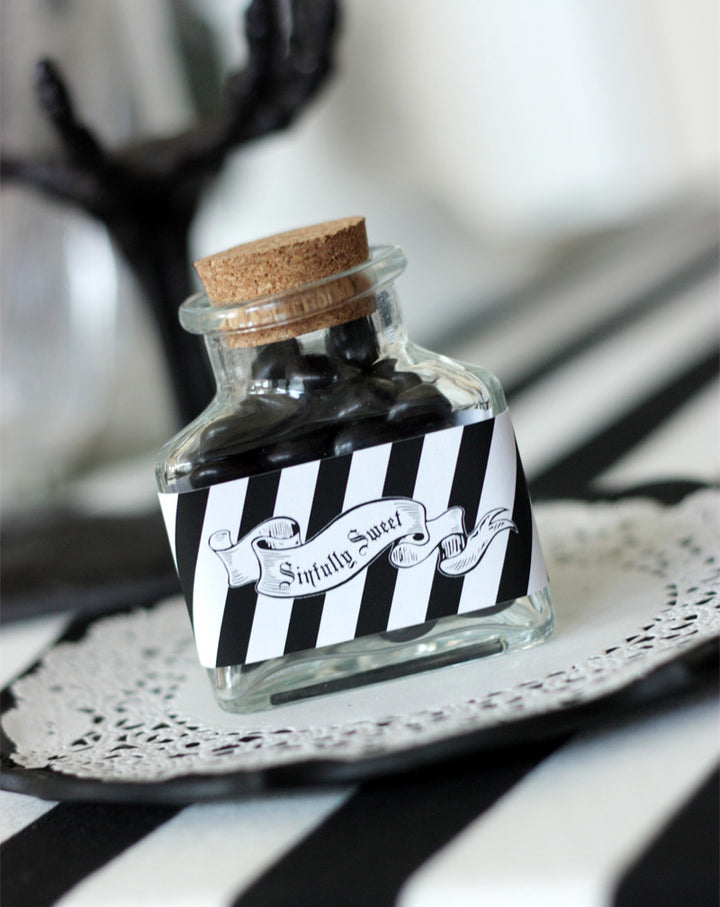 Black and White Sophisticated printable Halloween Collection
