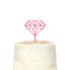 Diamond Ring Bridal Cake Topper