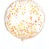 Candy Corn Confetti Balloon