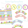 Printable EASTER Egg Decorating Party & Easter Hunt Gathering Collection