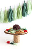 Evergreen Wreath Christmas Fringe Tassel Garland Kit or Fully Assembled