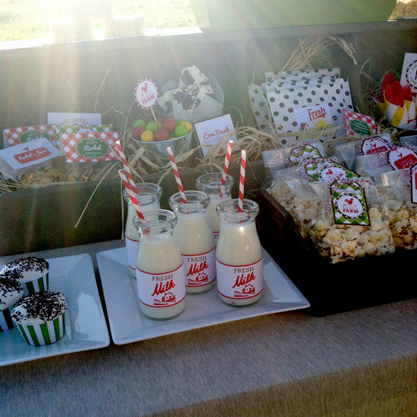 Vintage Barnyard printable party collection