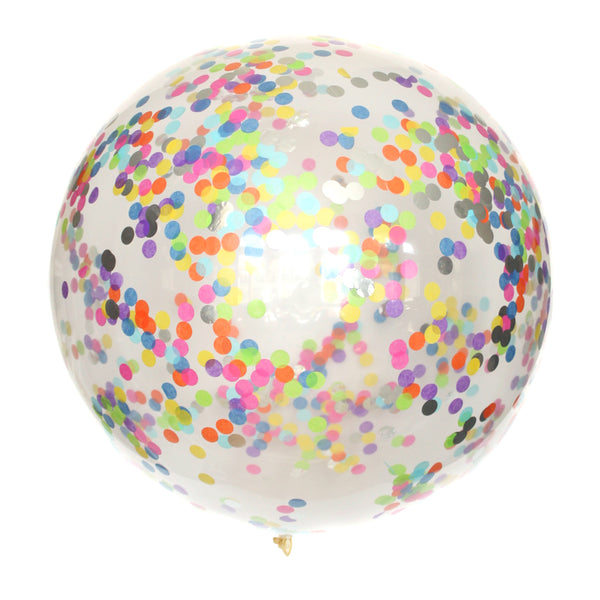 Glitter Sparkles Confetti Balloon