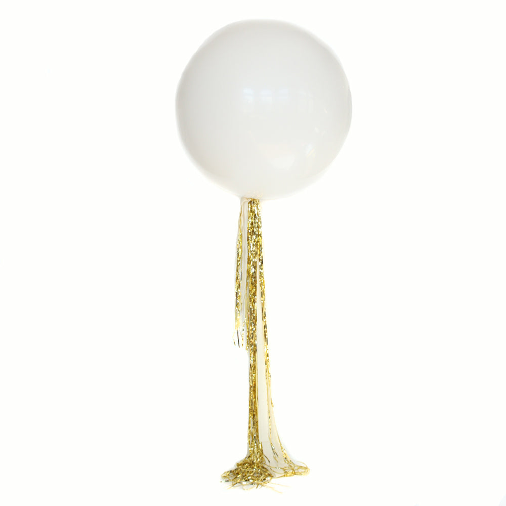 Golden Balloon Streamer Kit