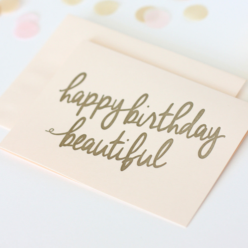 Happy Birthday Beautiful